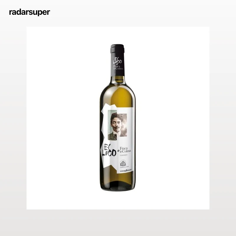 EL LOCO DE FINCA LA COLINA Vino blanco Verdejo con D.O. Rueda botella 75 cl.