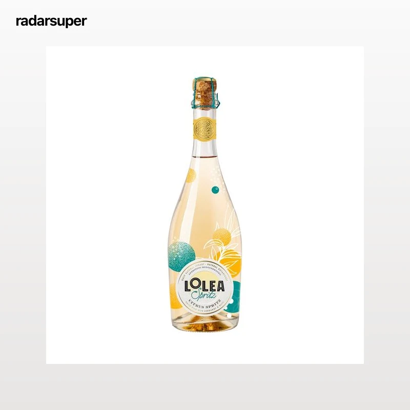 LOLEA Citrus spritz Vino blanco espumoso con bergamota y albahaca botella 75 cl.