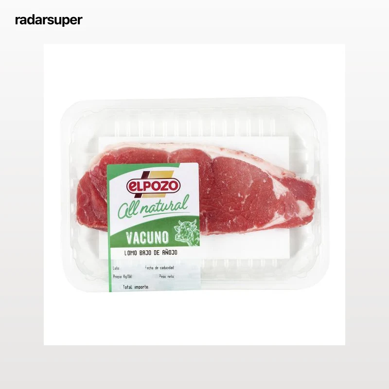Lomo bajo de añojo All Natural ElPozo 300g aproximadamente