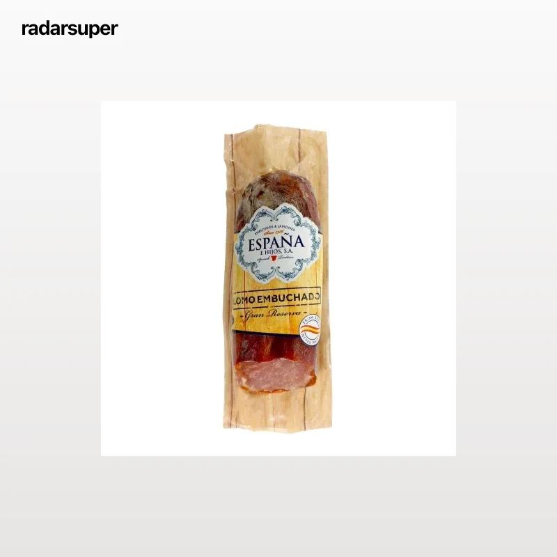 Lomo cular curado en taco pieza 375 g aprox