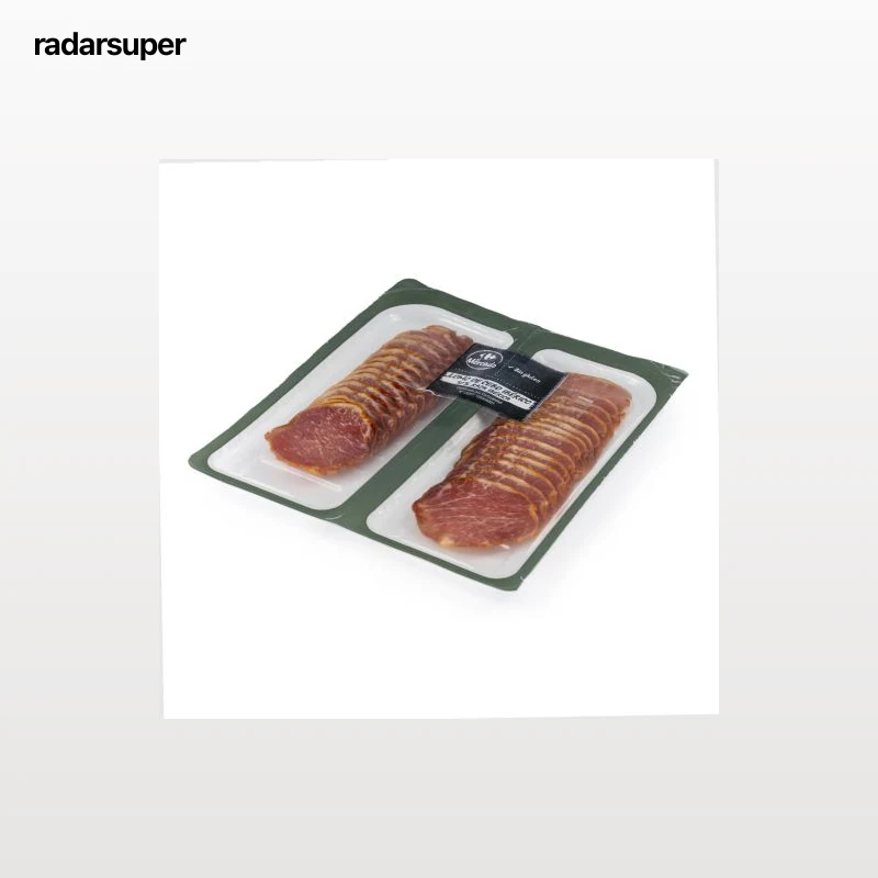 Lomo de cebo ibérico 50% raza ibérica en lonchas Carrefour El Mercado sin gluten 2x62,5 g