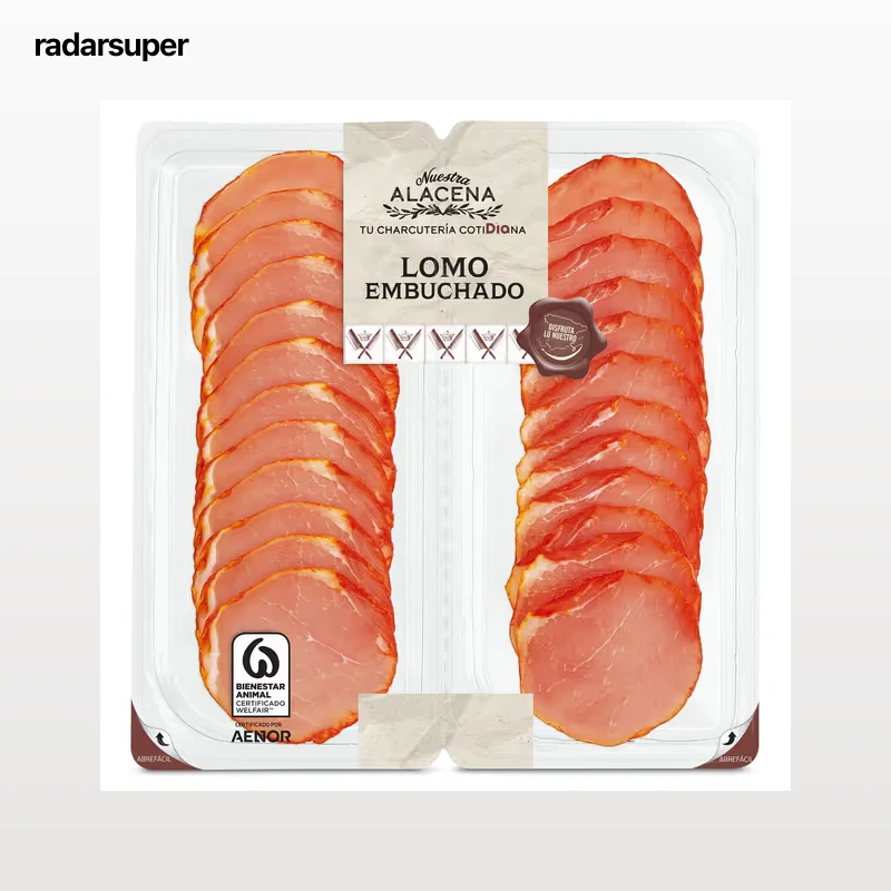 Lomo embuchado Dia Nuestra Alacena 2 x 70 g