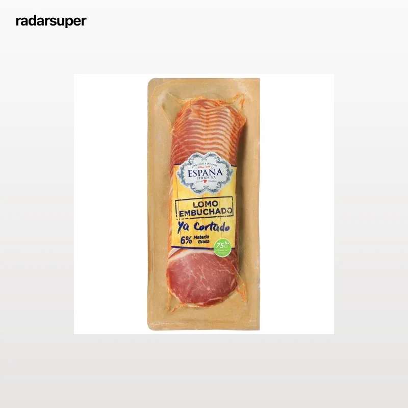 Lomo gran reserva ya cortado España e Hijos 200 g