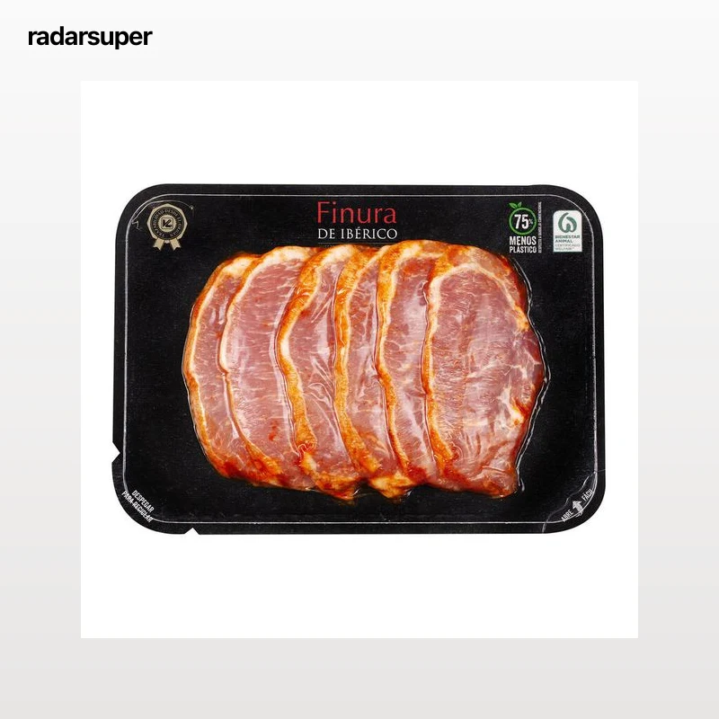 Lomo ibérico adobado fileteado Finura de Ibérico 350g aproximadamente