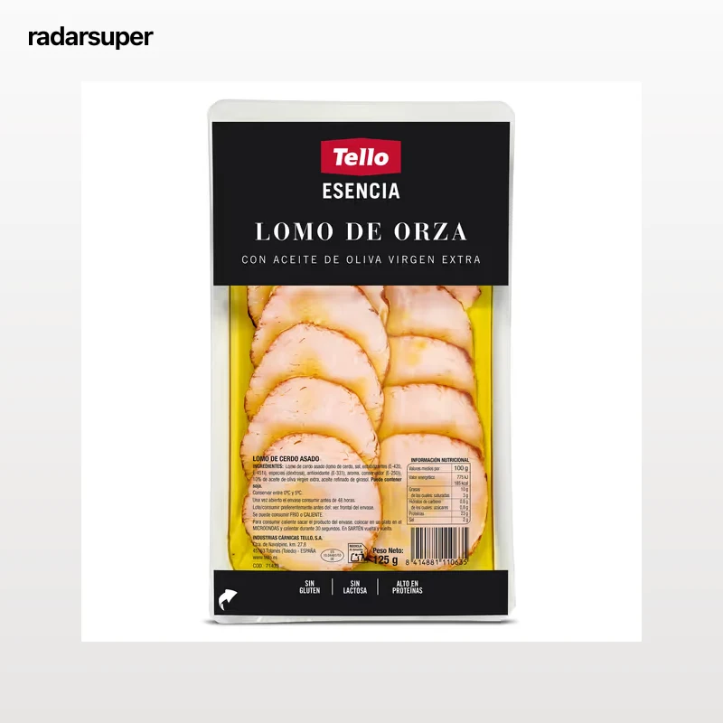 Lomo de orza Tello 125 g
