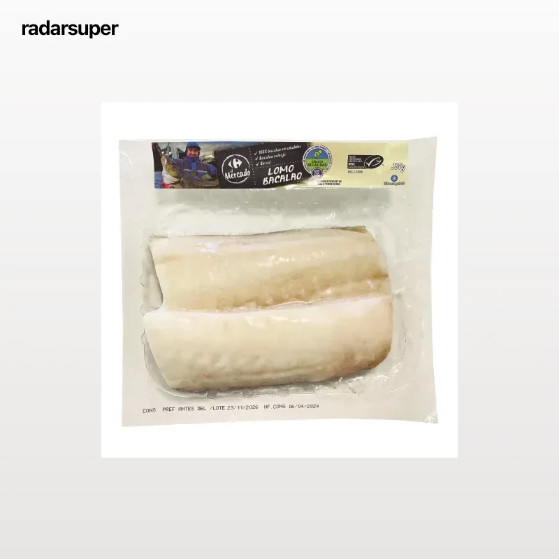 Lomos de bacalao sin sal Carrefour El Mercado 300 g