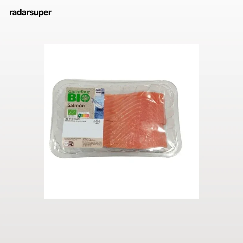 Lomos de salmón Carrefour Bio 300 g aprox