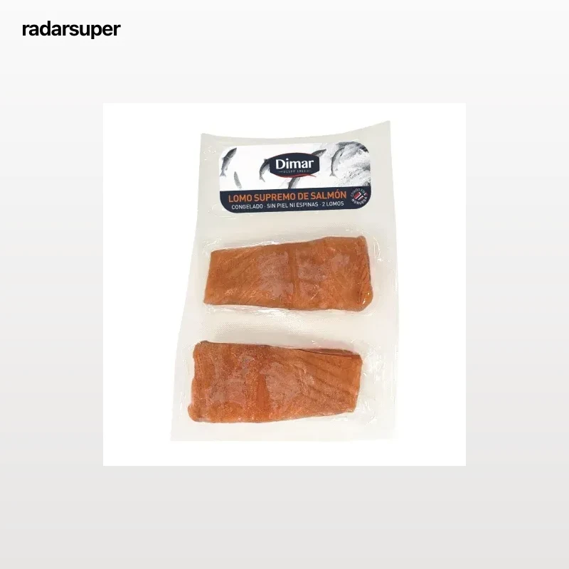 Lomos de salmón congelado Dimar 230 g