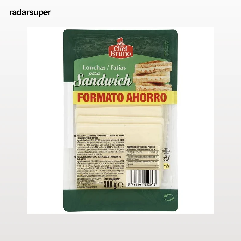 Lonchas sándwich Lafuente 300g