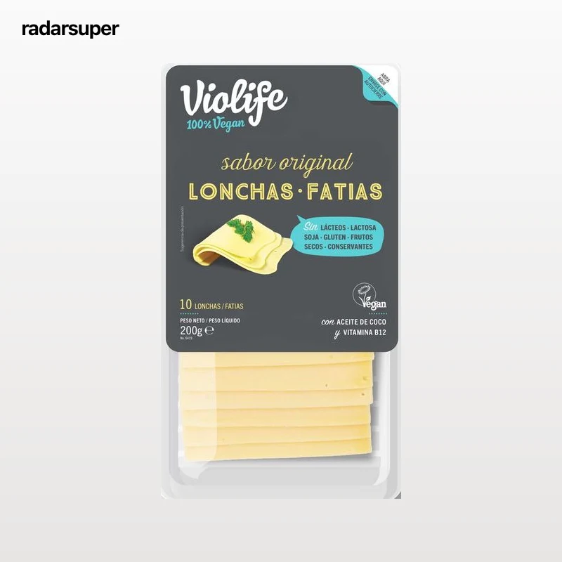 Lonchas veganas sabor queso Violife 200g