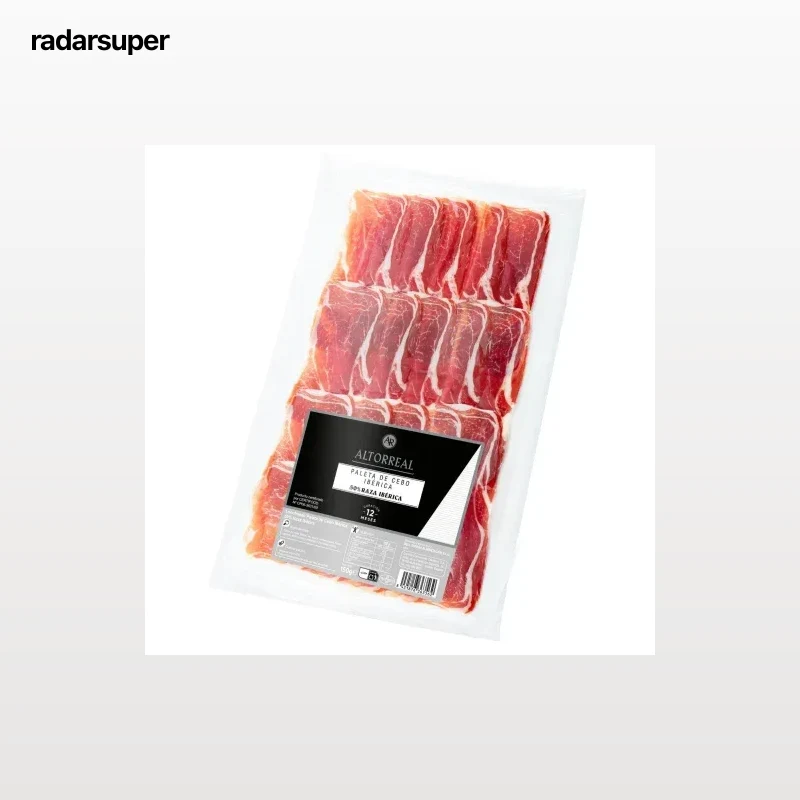 Loncheado de paleta de cebo ibérica 50% raza ibérica Altorreal 150 g.