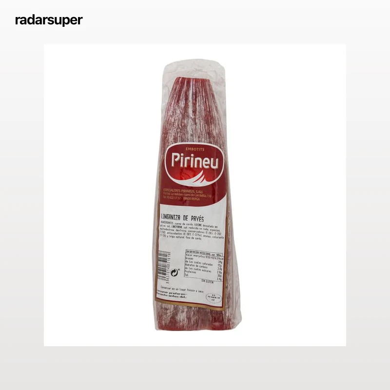 Longaniza de payés Pirineu pieza 230g