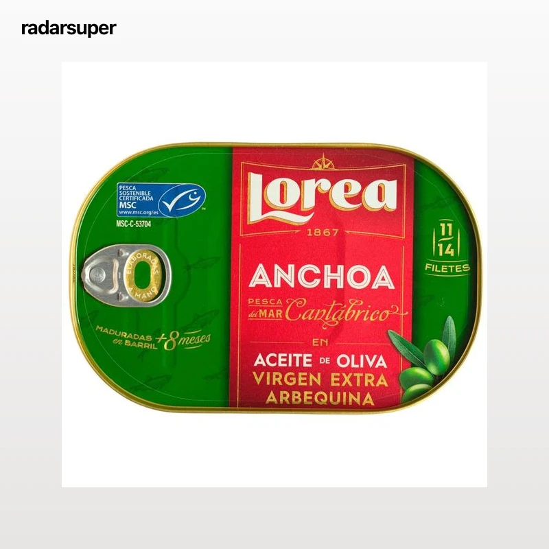 LOREA Lata de anchoa cantábrico 55 g.