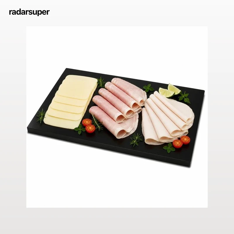 Lote: 250G Jamón cocido Bonnatur Argal +250G Pechuga de pavo Frial +250G Queso Havarti Arla