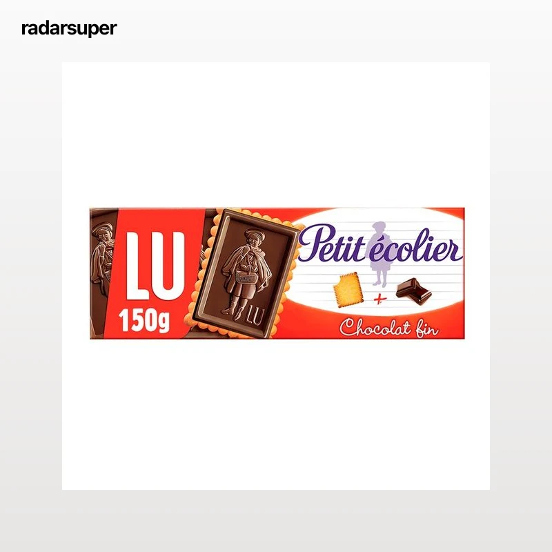 LU Petit Ecolier Galletas con tableta de chocolate negro 150 g.