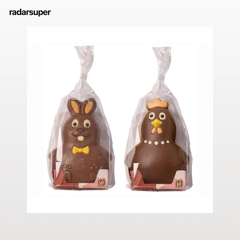 LÚ XOCOLAT Gallina de Pascua de chocolate con leche 250 g.