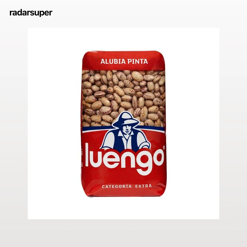 LUENGO Alubia pinta en paquete, 1 kg.