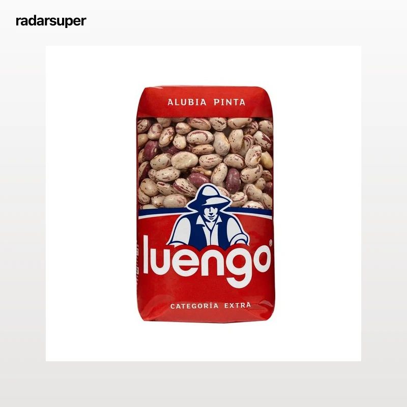 LUENGO Extra Alubia pinta en paquete de 500 g.