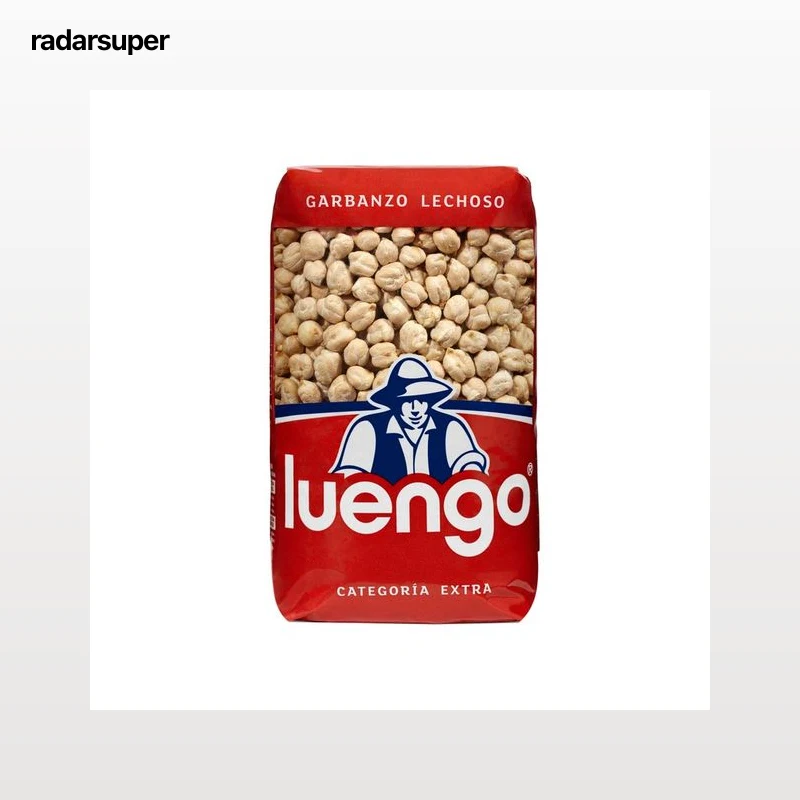 LUENGO Extra Garbanzo lechoso paquete de 500 g.