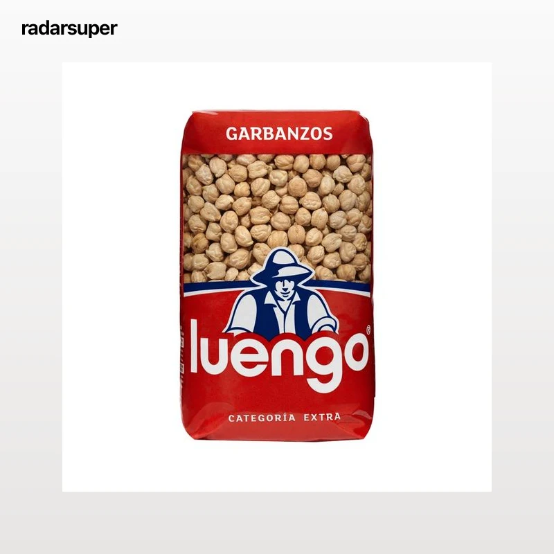 LUENGO Extra Garbanzos en paquete de 500 g.