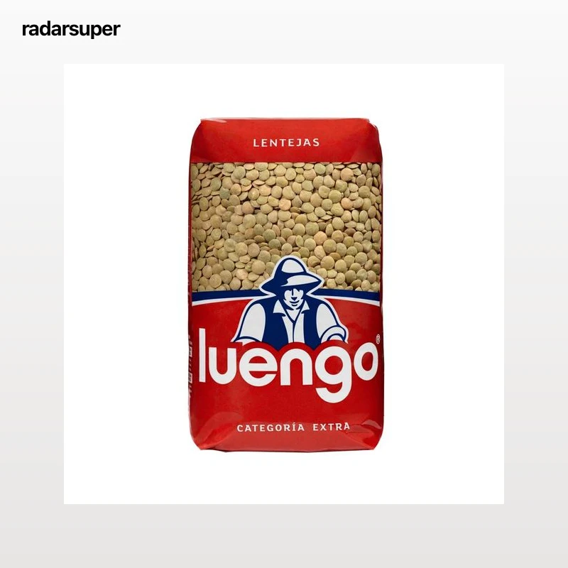 LUENGO Extra Lentejas en paquete  1 kg.
