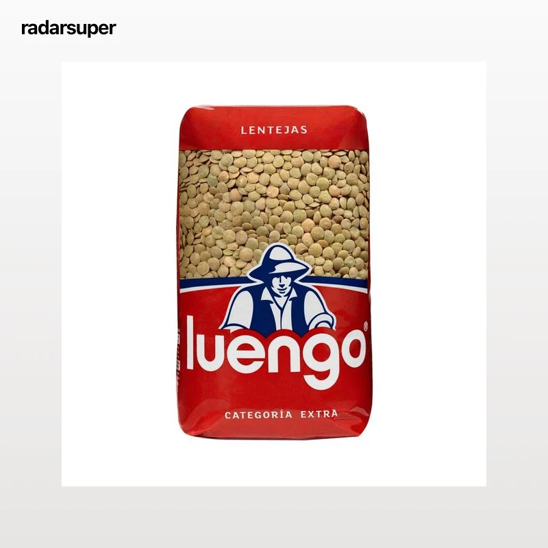 LUENGO Extra Lentejas en paquete de 500 g.