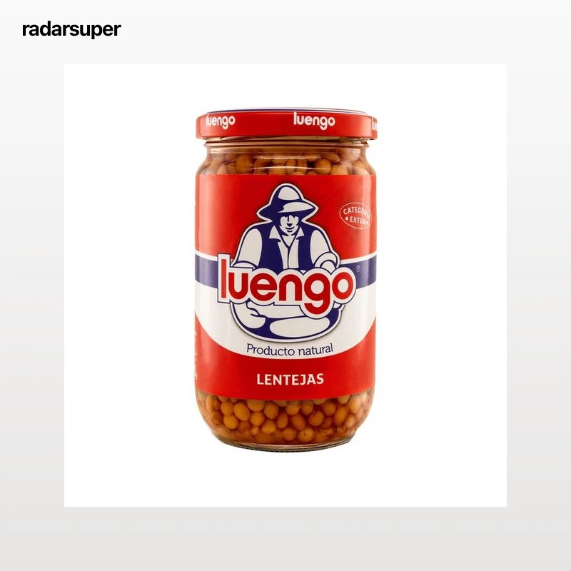 LUENGO Lenteja cocida 200 g.