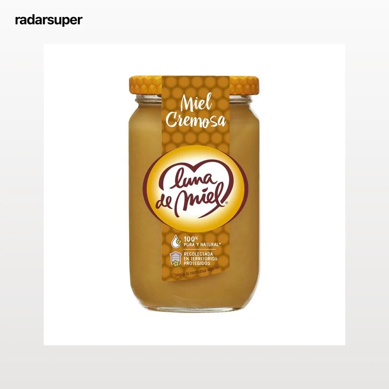 LUNA DE MIEL Miel multifloral cremosa 375 gr.