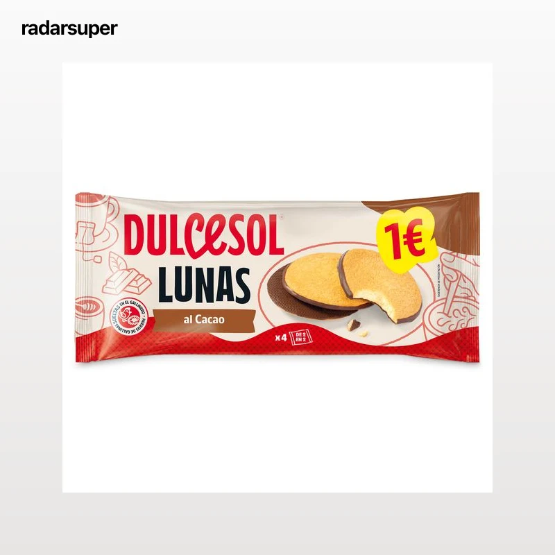 Lunas al cacao Dulcesol 110 g