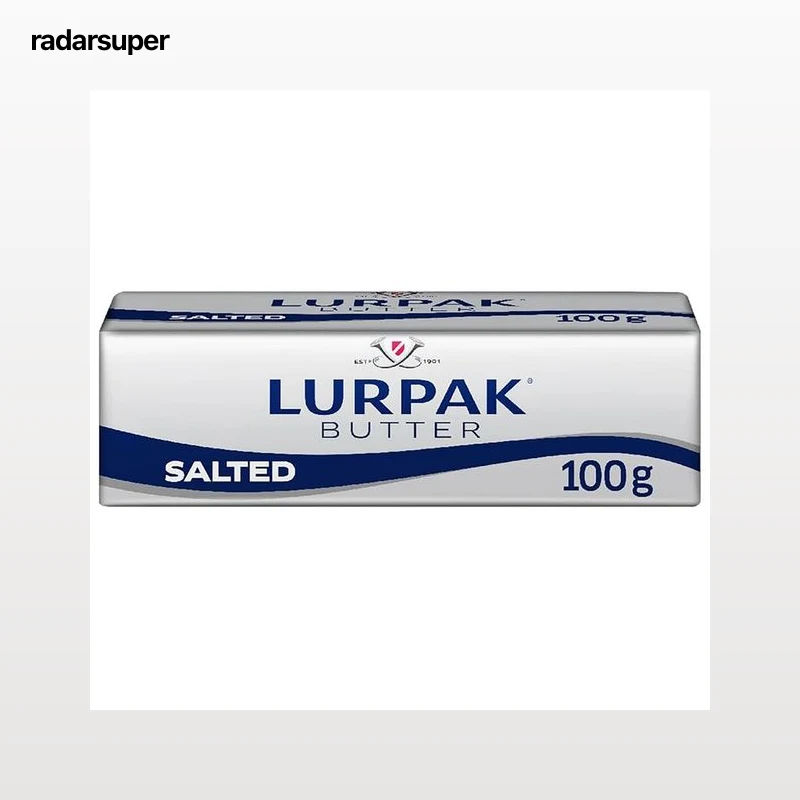 LURPAK Barra de mantequilla danesa con sal 100 g.