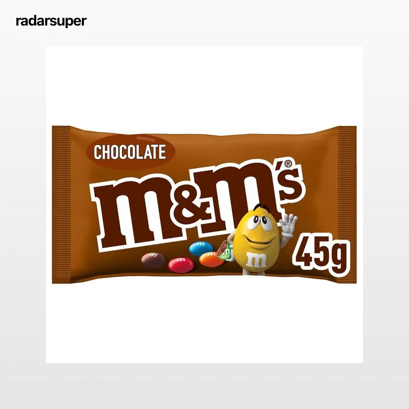M&M"S Grageados de chocolate recubiertos de chocolate y azúcar de colores 45 g.