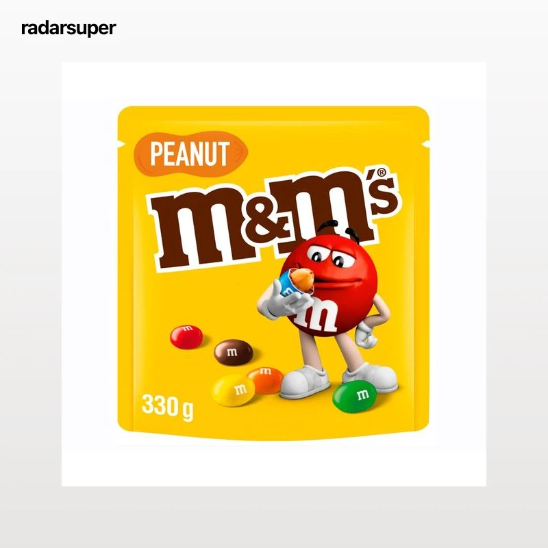 M&M"S Grajea de cacahuete y chocolate 330 gr.