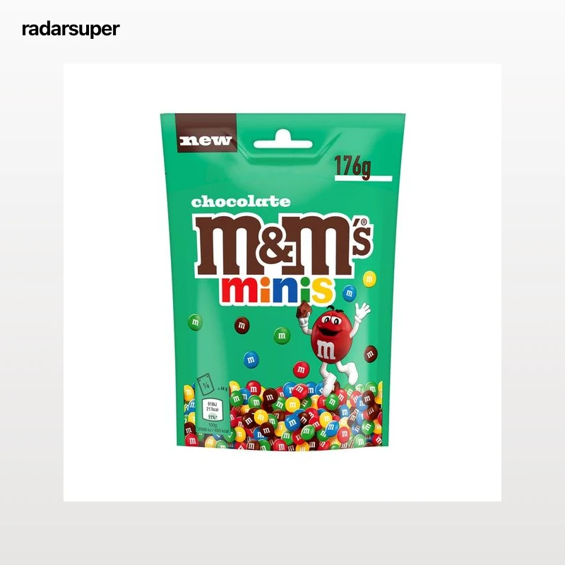 M&M"S Minis Gragea de chocolate en bolsa 176 g.