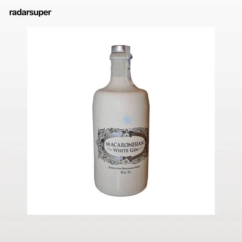 MACARONESIAN Ginebra elaborada en las Islas Canarias botella 70 cl.