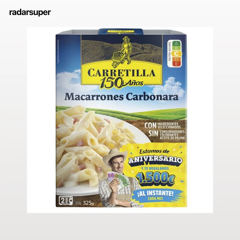 Macarrones Carretilla 325g carbonara