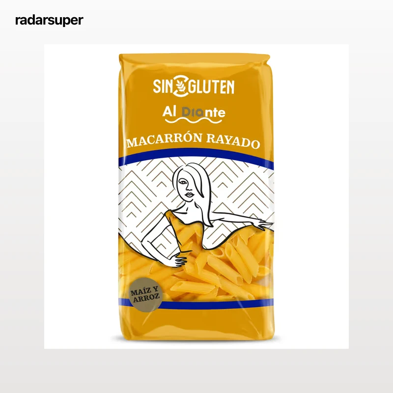 Macarrones rayados sin gluten Dia Al Diante 500 g