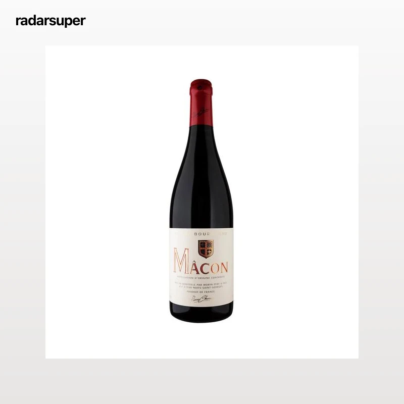 MÂCON  Vino tinto elaborado en Francia MÂCON botella de 75 cl.