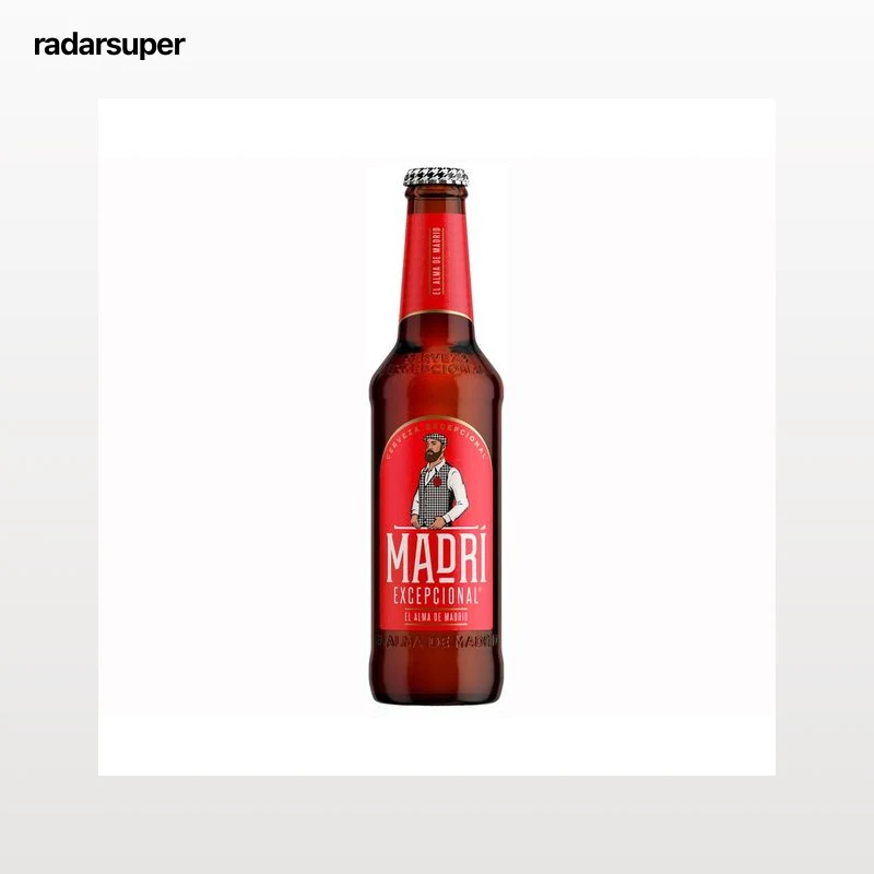 MADRÍ CHULAPO Cerveza artesana Pilsner botella 33 cl.