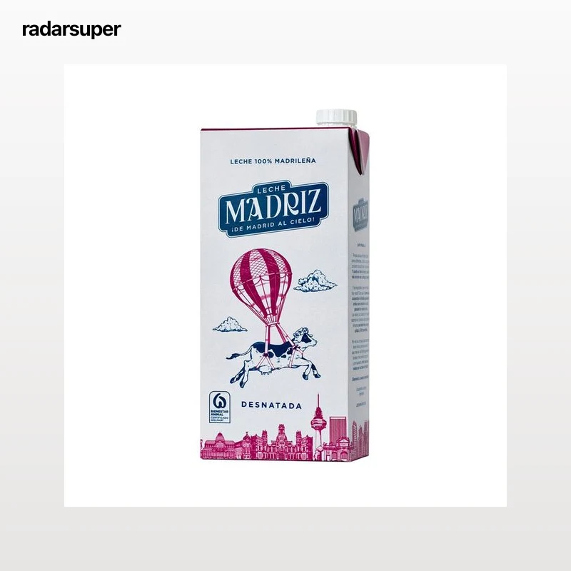 MADRIZ Leche de vaca desnatada de origen 100% madrileña 1 l.