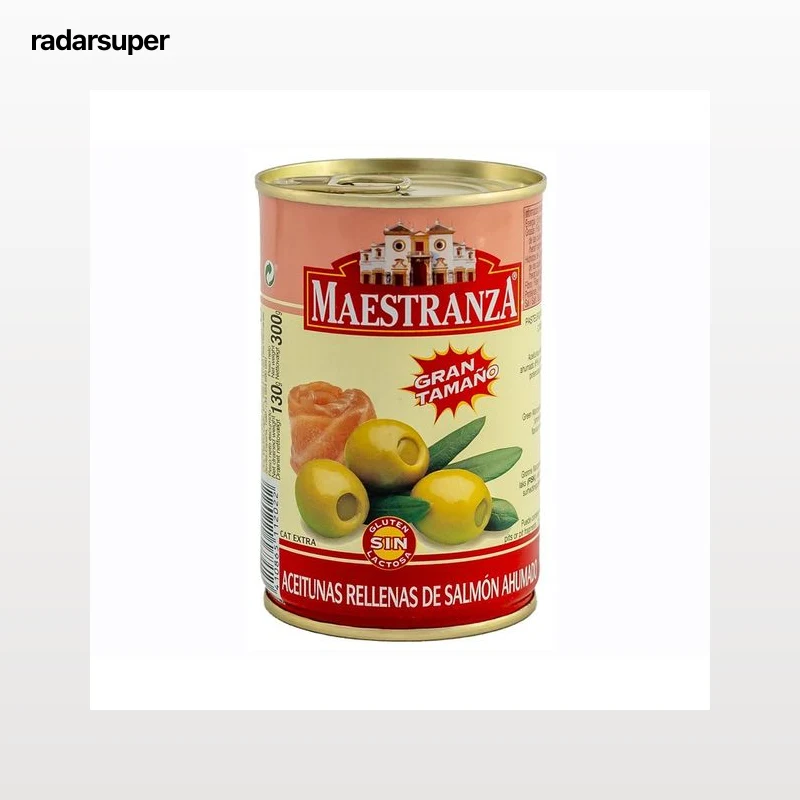 MAESTRANZA Aceitunas rellenas de salmón 130 gr.