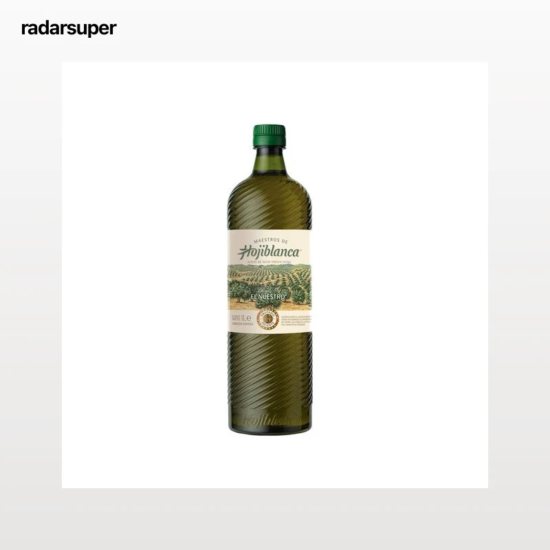 MAESTROS DE HOJIBLANCA Aceite de oliva virgen extra botella 1 l.
