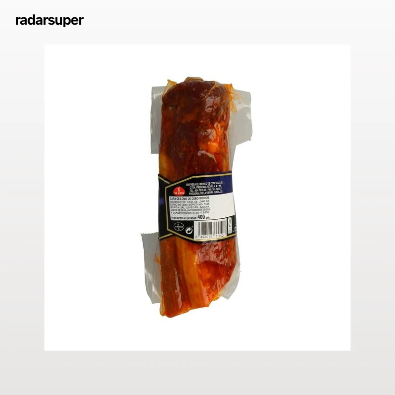 MAFRESA Lomo de cebo ibérico (50% raza ibérica), sin gluten MAFRESA pieza de 500 g (peso aproximado)