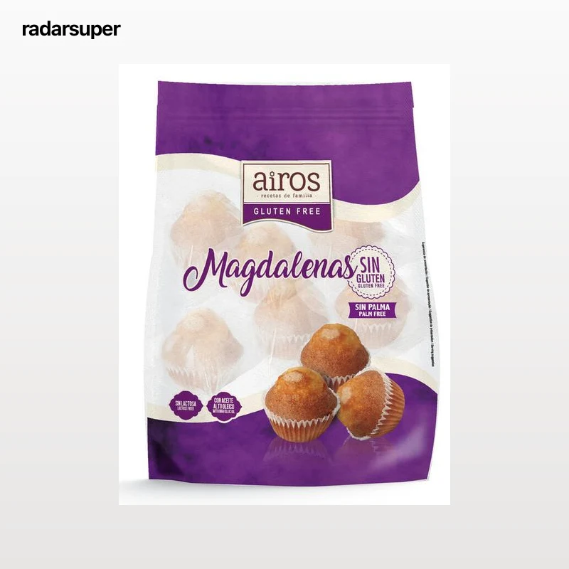 Magdalena Airos 210g sin gluten
