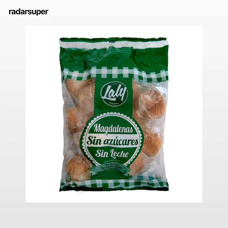 Magdalenas Laly sin lactosa y sin azúcar 450g