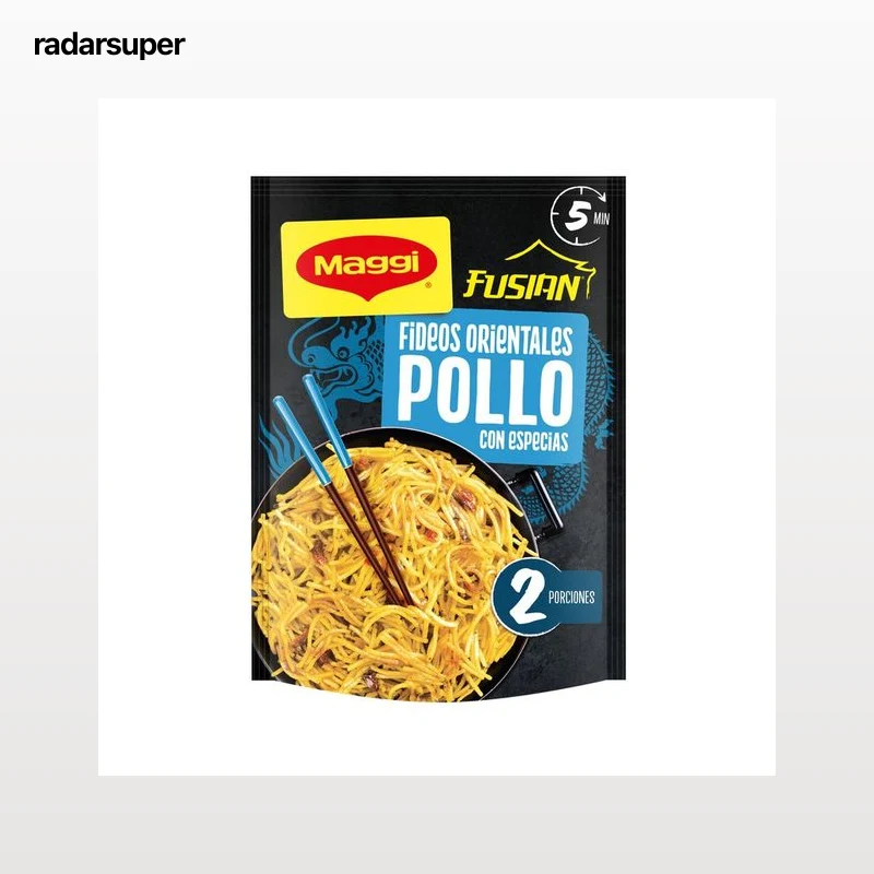 MAGGI Fideos orientales instantáneos (noodles) de pollo 121 g.