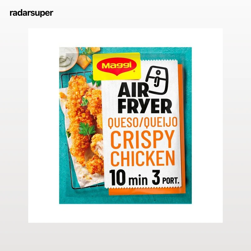 MAGGI Sazonador de queso crispy chicken para air fryer 70g