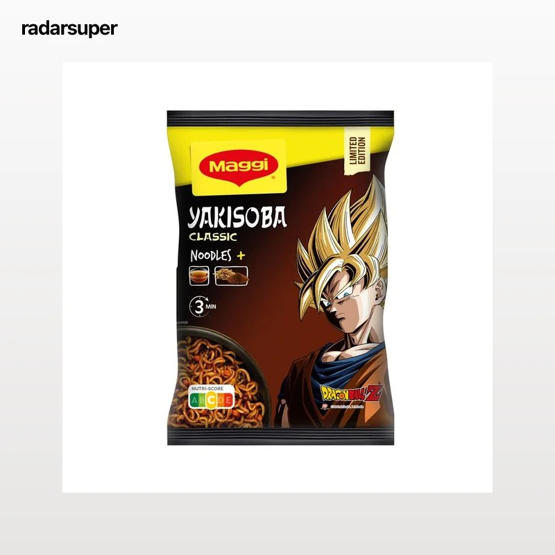 MAGGI Yakisoba Fusian Noodles Fideos Orientales instantáneos  clásicos 120 g