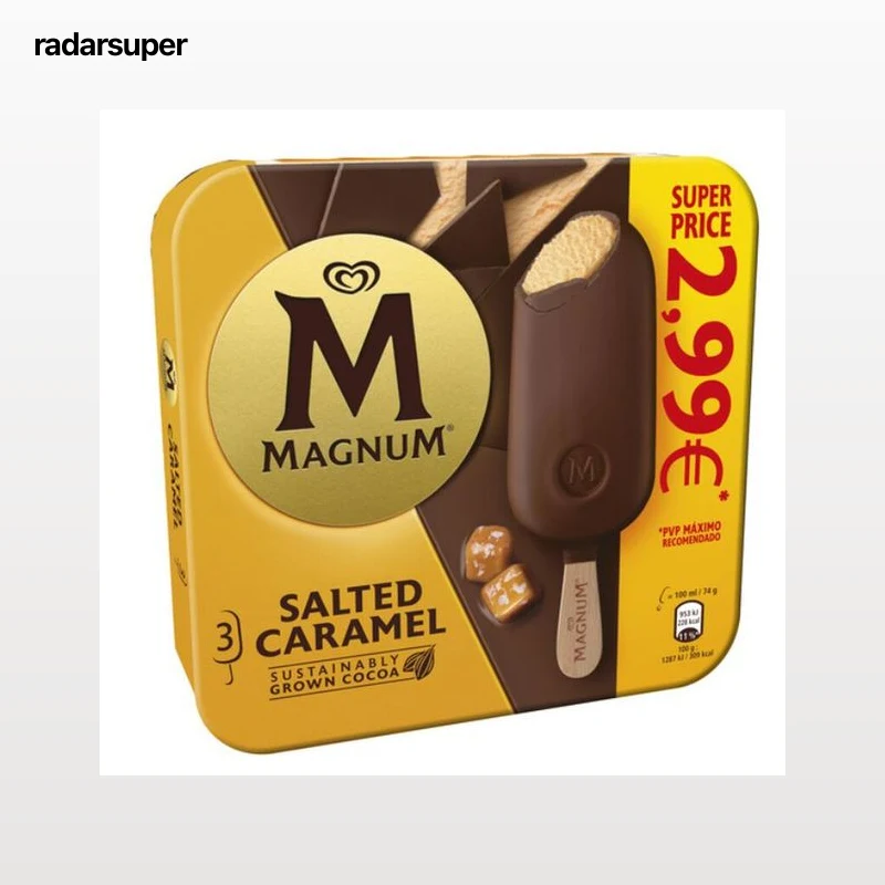 Magnum Salted Caramel x3 100ml