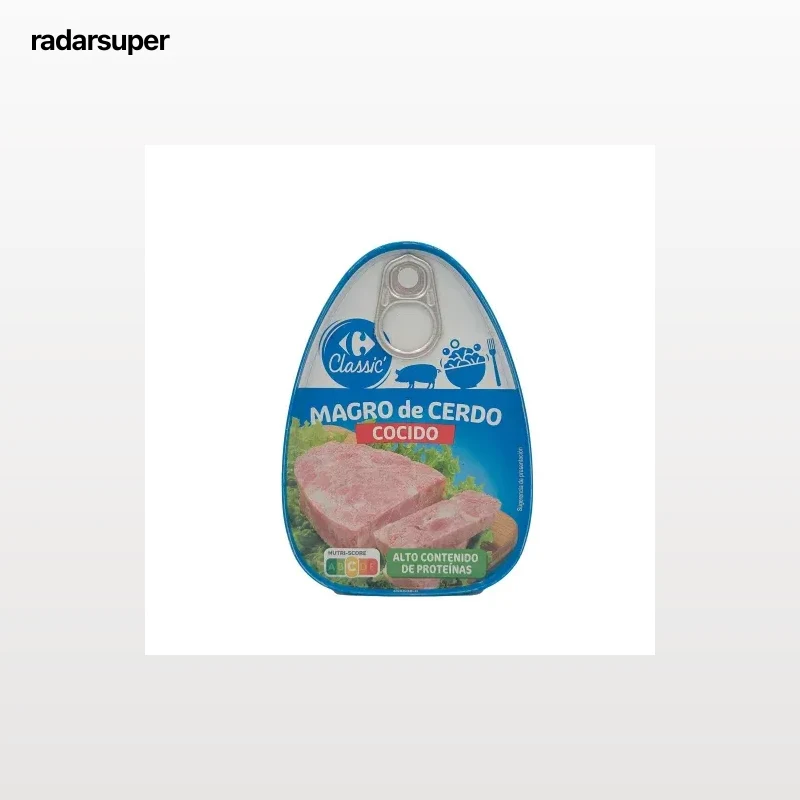 Magro de cerdo Classic Carrefour 220 g.