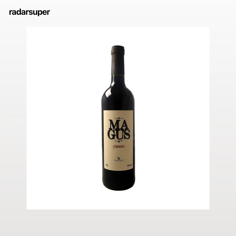 MAGUS  Vino tinto crianza con D.O. Ribera del Guadiana (Extremadura) MAGUS botella de 75 cl.